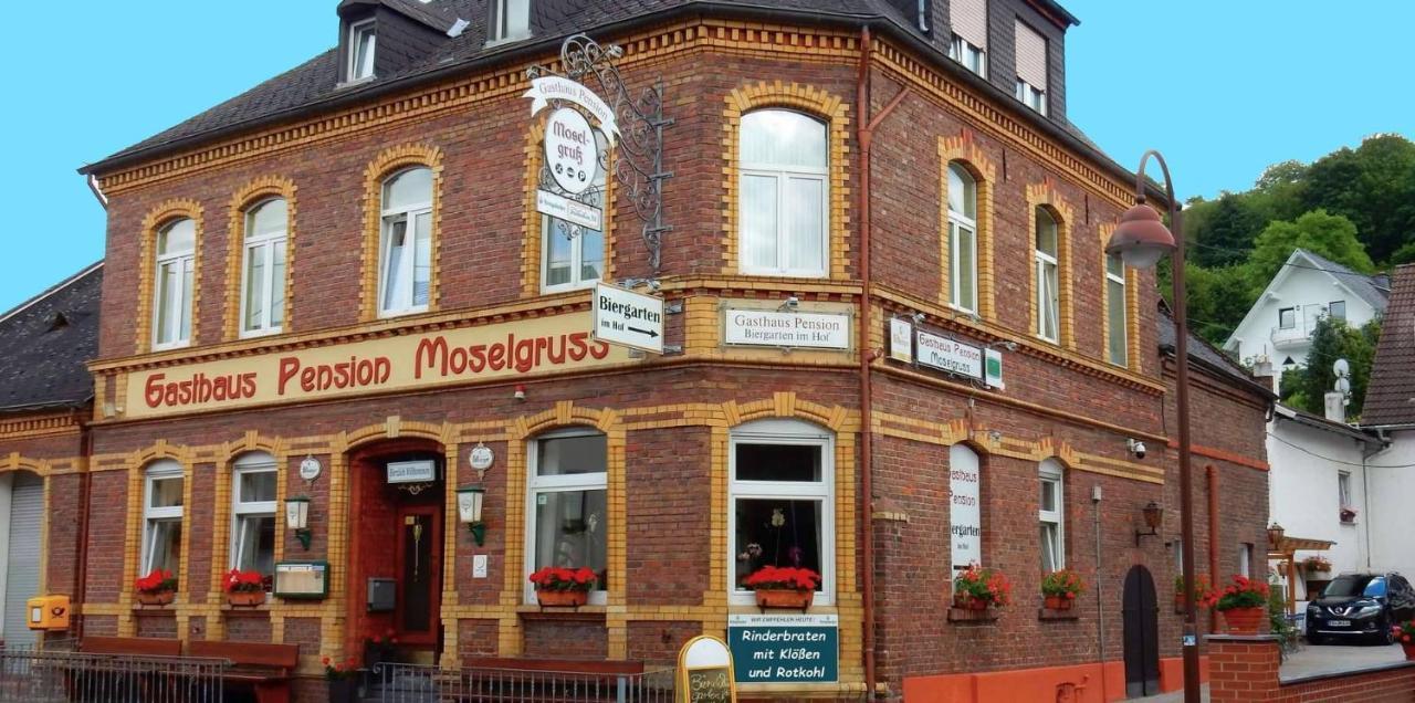 Gasthaus Pension Moselgruss ديبليخ المظهر الخارجي الصورة